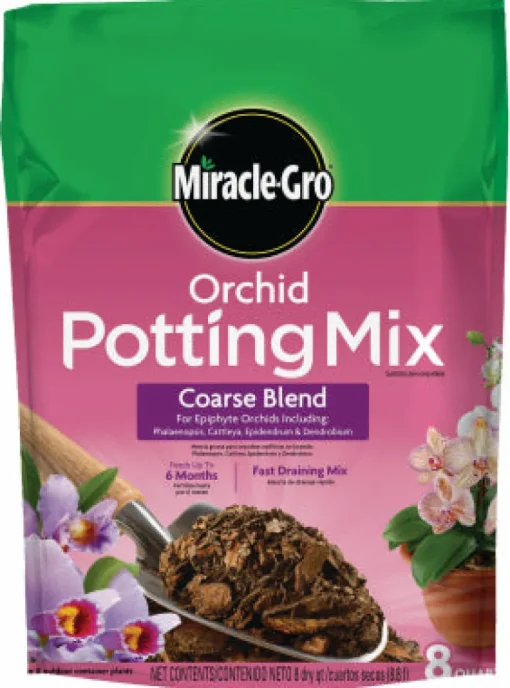 Miracle-Gro Orchid Potting Mix 8 qt (Pack of 6)