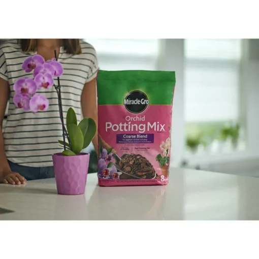 Miracle-Gro Orchid Potting Mix 8 qt (Pack of 6)