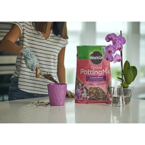 Miracle-Gro Orchid Potting Mix 8 qt (Pack of 6)