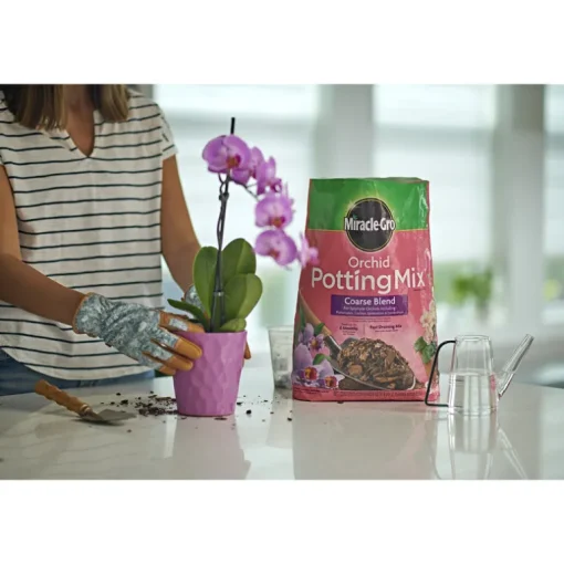 Miracle-Gro Orchid Potting Mix 8 qt (Pack of 6)