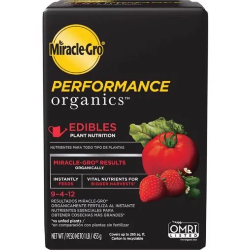 Miracle-Gro Performance Organics Edibles Granules Plant Food 1 lb.