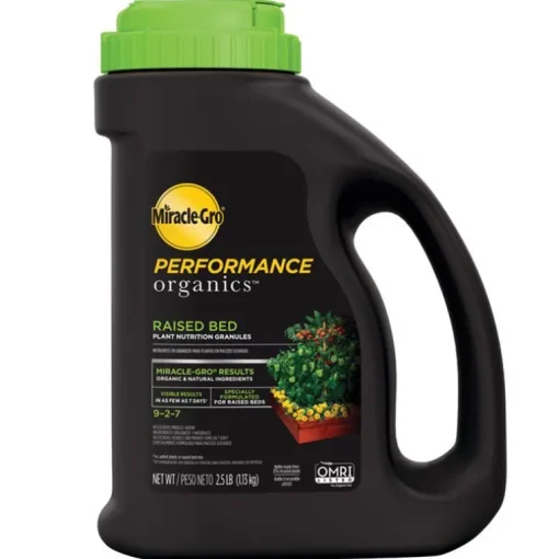 Miracle-Gro Performance Organics Granules Raised-Bed Plant Food 2.5 lb.