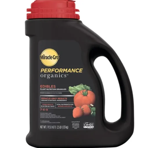 Miracle-Gro Performance Organics Edibles Granules Plant Food 2.5 lb.