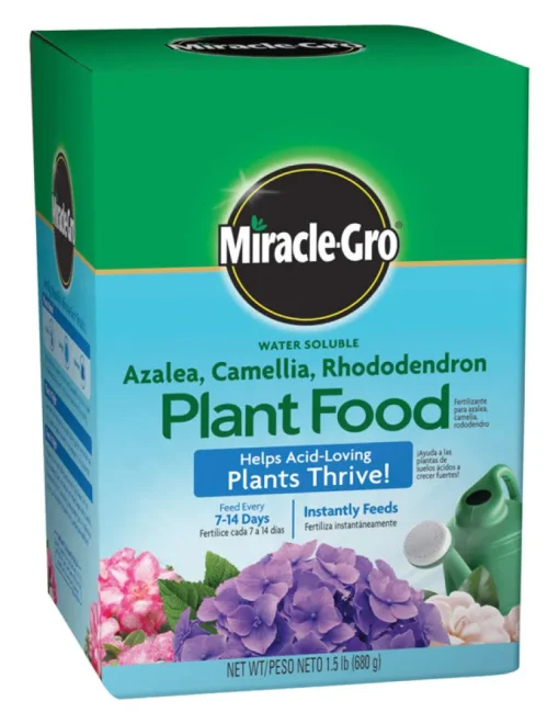 Miracle-Gro Powder Azalea, Camellia, Rhododendron Plant Food 1.5 lb