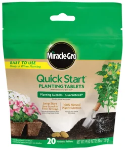 Miracle-Gro Quick Start Tablets Plant Food 20 ct