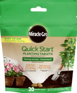 Miracle-Gro Quick Start Tablets Plant Food 20 ct