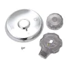Mixet Trim Kit 5-1/2 " Chrome,Clear Acrylic Carded
