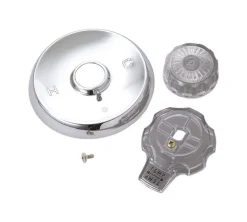 Mixet Trim Kit 5-1/2 " Chrome,Clear Acrylic Carded