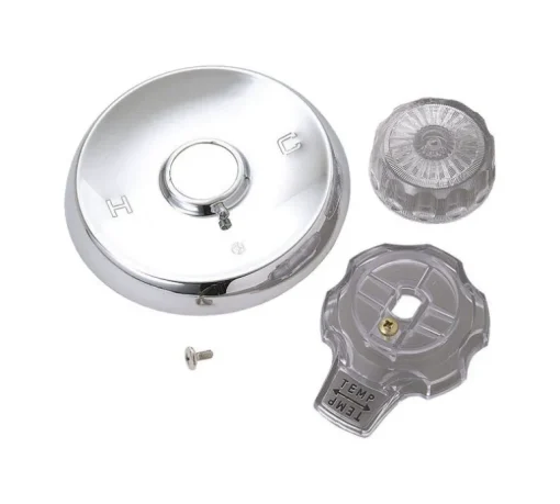Mixet Trim Kit 5-1/2 " Chrome,Clear Acrylic Carded