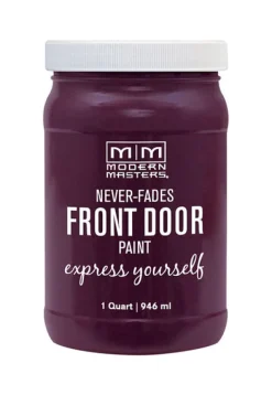 Modern Masters Door Paint Satin Spontaneous Water Base Door Paint Exterior and Interior 1 qt.