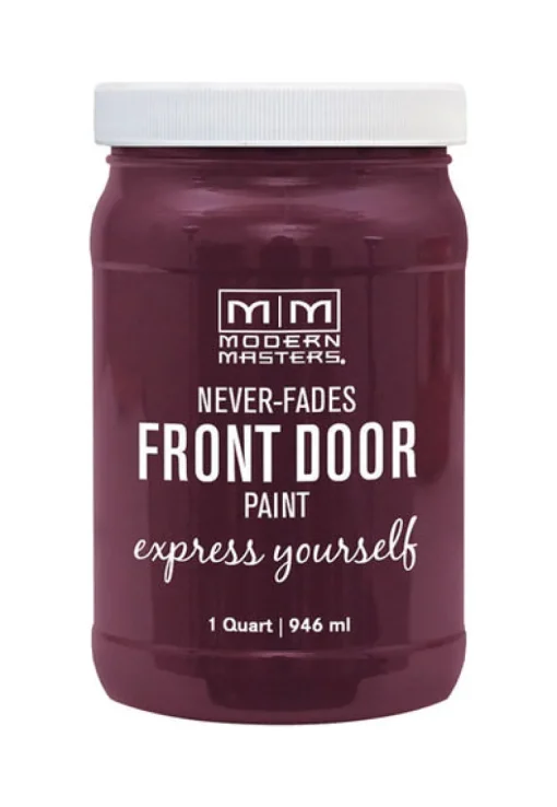 Modern Masters Door Paint Satin Playful Front Door Paint 1 qt.