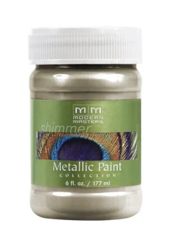 Modern Masters Metallic Paint Collection Satin Champagne Water-Based Metallic Paint 6 oz