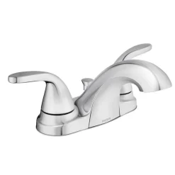 Moen Adler Chrome Contemporary Bathroom Faucet 4 in.