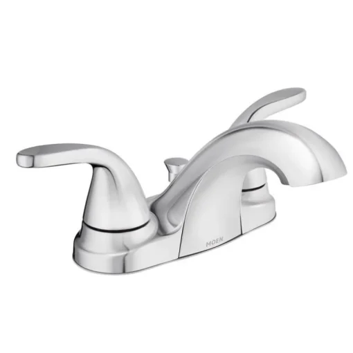 Moen Adler Chrome Contemporary Bathroom Faucet 4 in.