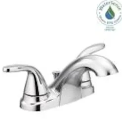 Moen Adler Chrome Contemporary Bathroom Faucet 4 in.