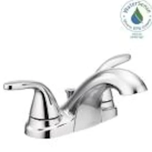 Moen Adler Chrome Contemporary Bathroom Faucet 4 in.