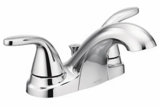 Moen Adler Chrome Contemporary Bathroom Faucet 4 in.