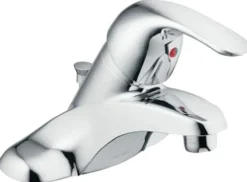Moen Adler Chrome Traditional Bathroom Faucet 4 in.