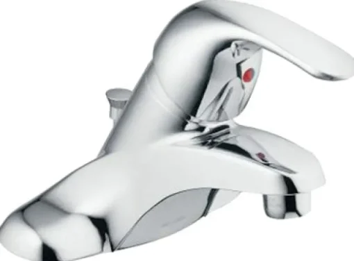 Moen Adler Chrome Traditional Bathroom Faucet 4 in.
