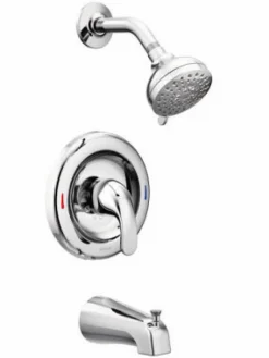 Moen Adler 1-Handle Chrome Tub and Shower Faucet