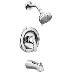 Moen Adler 1-Handle Chrome Tub and Shower Faucet