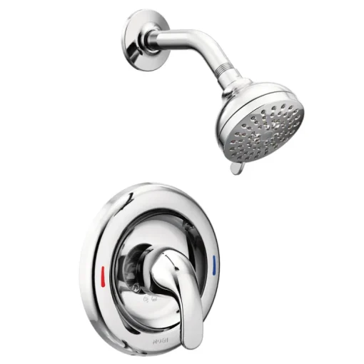 Moen Adler 1-Handle Chrome Tub and Shower Faucet