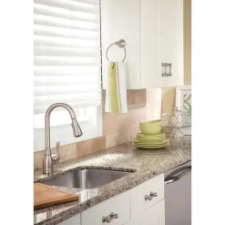 Moen Anabelle One Handle Stainless Steel Pull-Down Kitchen Faucet