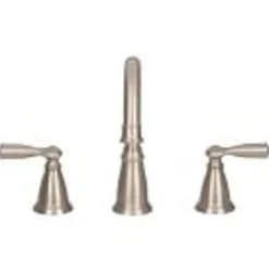 Moen Banbury Brushed Nickel Traditional Bathroom Faucet 8-16 in.