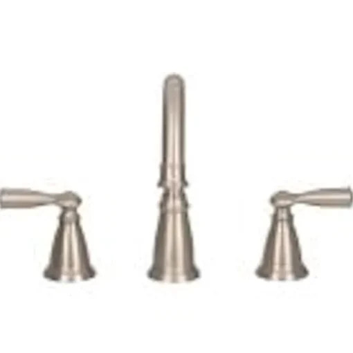 Moen Banbury Brushed Nickel Traditional Bathroom Faucet 8-16 in.