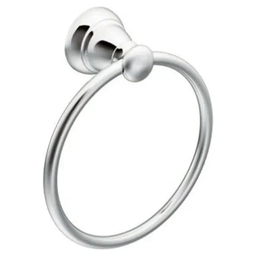 Moen Banbury Chrome Towel Ring Metal