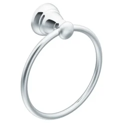 Moen Banbury Chrome Towel Ring Metal