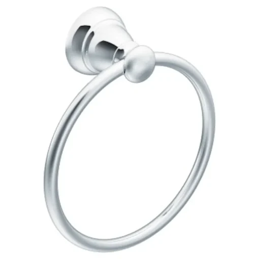 Moen Banbury Chrome Towel Ring Metal