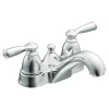 Moen Banbury Chrome Traditional Bathroom Faucet 4 in.