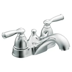 Moen Banbury Chrome Traditional Bathroom Faucet 4 in.