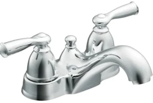 Moen Banbury Chrome Traditional Bathroom Faucet 4 in.