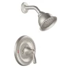 Moen Banbury 1-Handle Brushed Nickel Tub and Shower Faucet