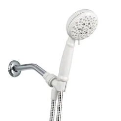 Moen Banbury White 5 settings Handheld Showerhead 1.75 gpm