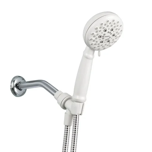 Moen Banbury White 5 settings Handheld Showerhead 1.75 gpm