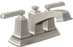 Moen Boardwalk Brushed Nickel Bathroom Faucet 4 in.