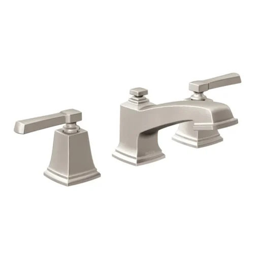 Moen Boardwalk Brushed Nickel Bathroom Faucet 8-16 in.