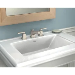 Moen Boardwalk Brushed Nickel Bathroom Faucet 8-16 in.