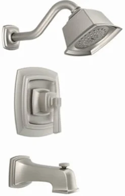Moen Boardwalk 1-Handle Brushed Nickel Tub and Shower Faucet