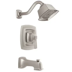 Moen Boardwalk 1-Handle Brushed Nickel Tub and Shower Faucet