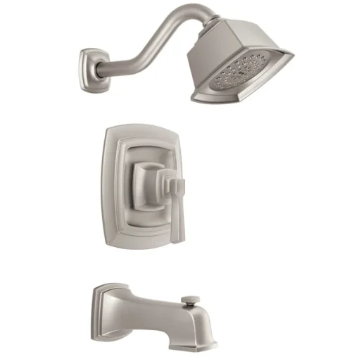 Moen Boardwalk 1-Handle Brushed Nickel Tub and Shower Faucet