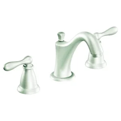Moen Brushed Nickel Two-Handle Bathroom Sink Faucet 8 - 16 in.