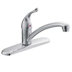 Moen Chateau One Handle Chrome Kitchen Faucet