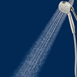 Moen Engage Brushed Nickel 6 settings Handheld Showerhead 1.75 gpm