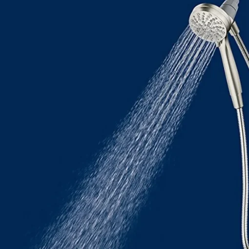 Moen Engage Brushed Nickel 6 settings Handheld Showerhead 1.75 gpm