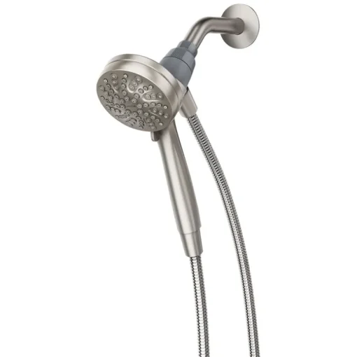Moen Engage Brushed Nickel 6 settings Handheld Showerhead 1.75 gpm