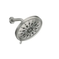 Moen Enthrall Brushed Nickel 5 settings Rainshower Showerhead 1.75 gpm